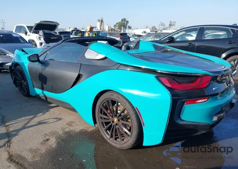 2019 BMW I8 из США, поврежденный, VIN WBY2Z6C51KVG97923